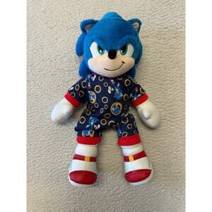 Build A Bear Sonic the Hedgehog plush Stuffed Animal 20”